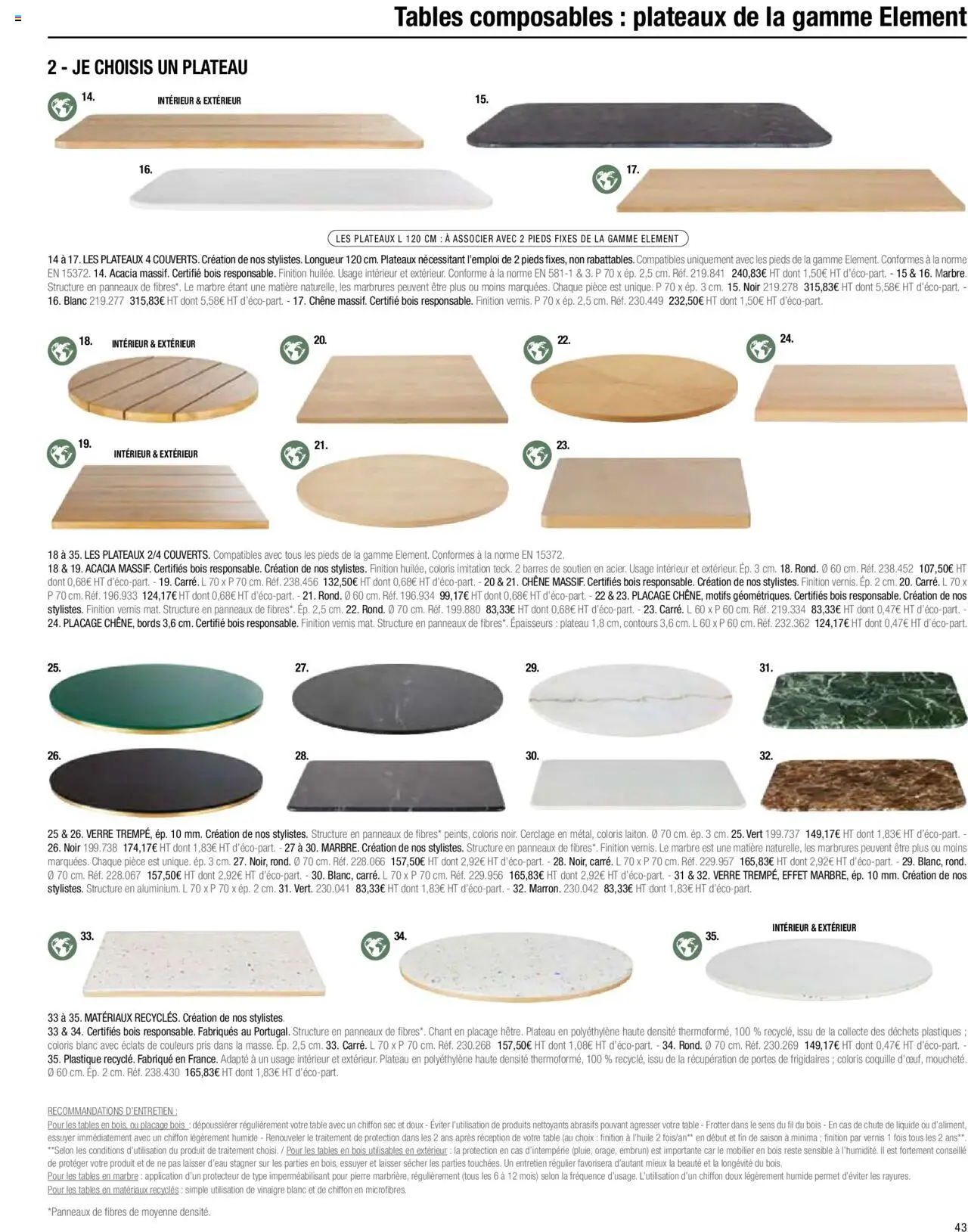 Maisons du Monde Business - page 43 - valable à partir du 01/01/2024