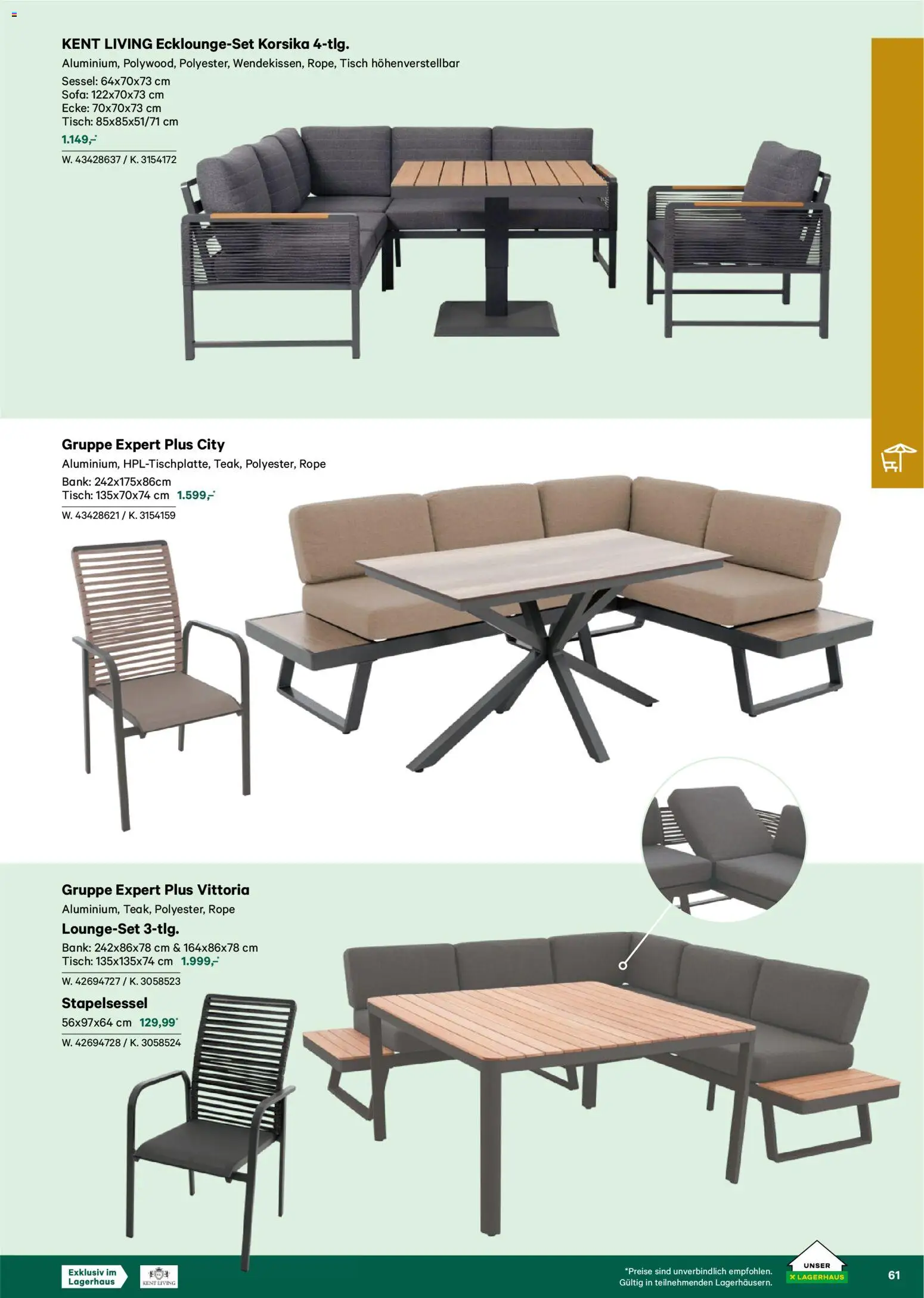 Lagerhaus  Garten und Freizeit Katalog 2026 - page 61- valid from 22.02.2026