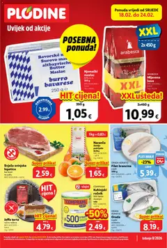 Plodine katalog od 18.02.2026