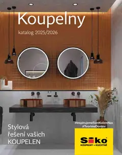 Náhled Siko koupelny katalog Koupelny 2025/2026 platný od 14.10.2025