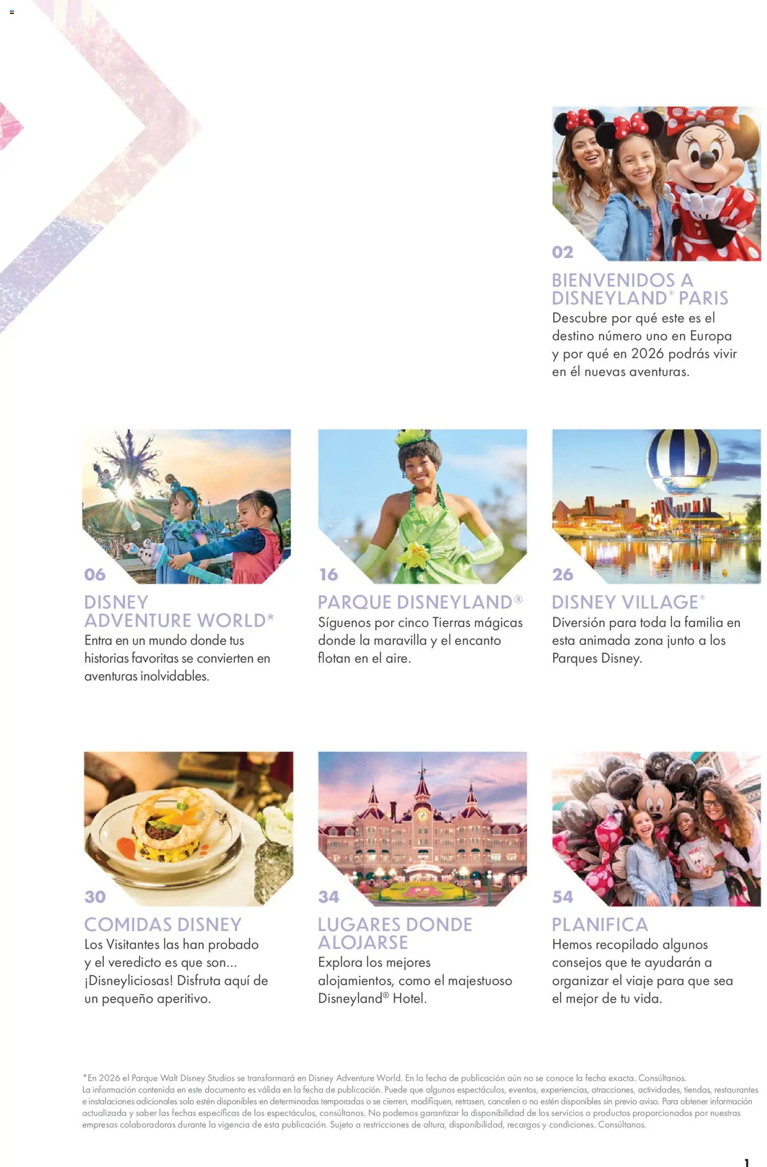 Viajes El Corte Inglés Folleto Disneyland Paris - Página de 3 - Válido desde 31/03/2026