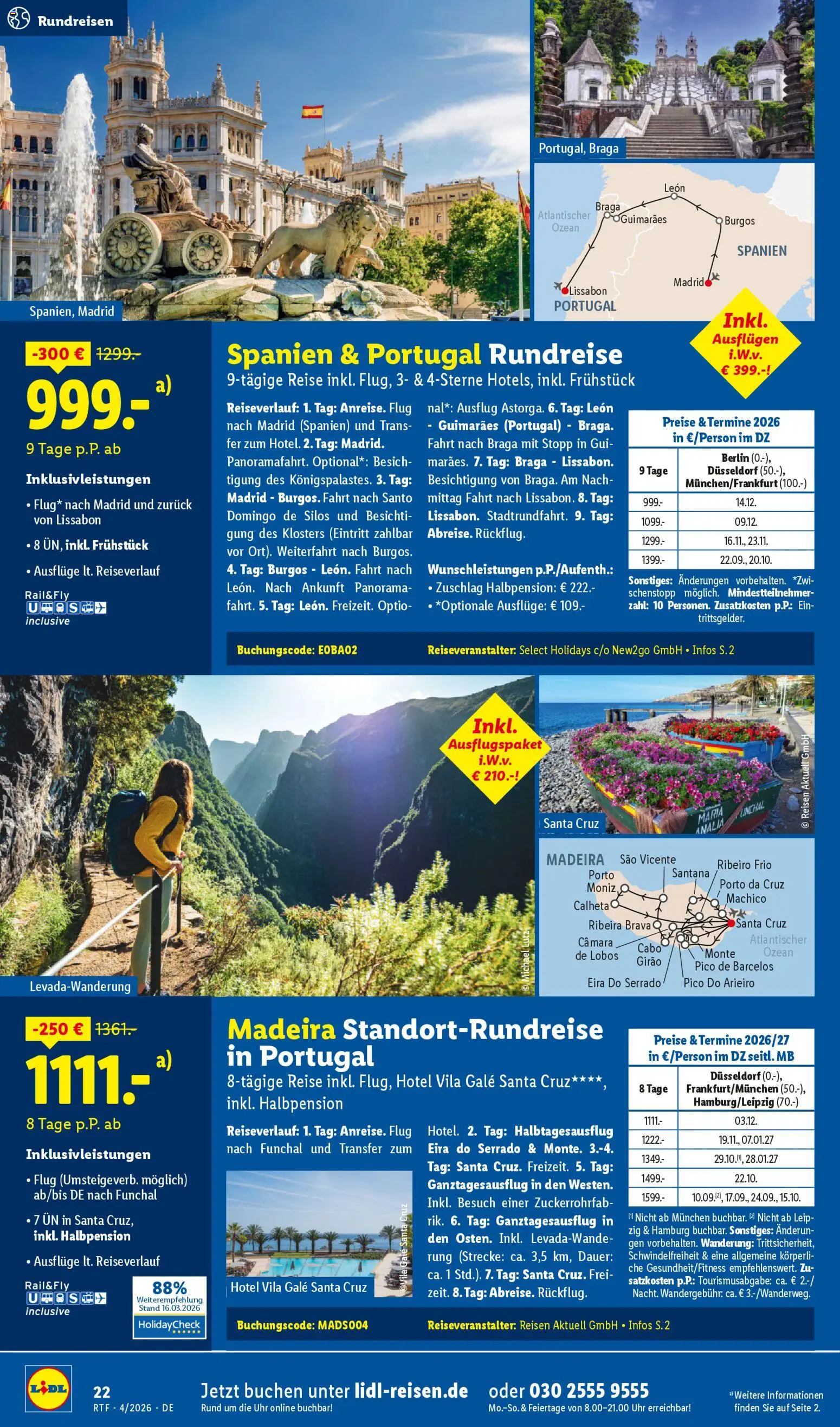 Lidl Reisen Prospekt 	 - Seite 22 - gültig ab 11.04.2026