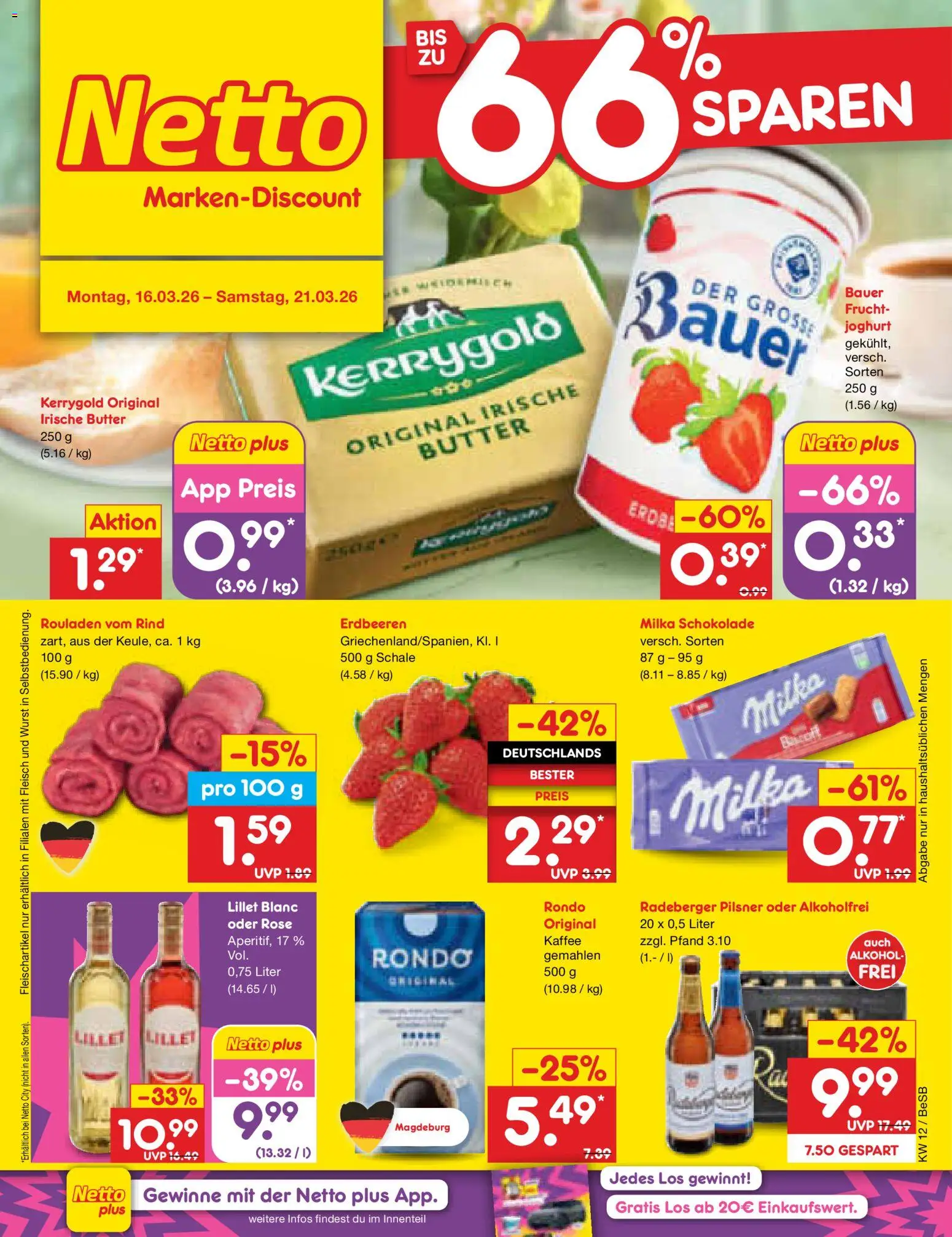 Netto Marken-Discount Prospekt 	 - Seite 1 - gültig ab 16.03.2026