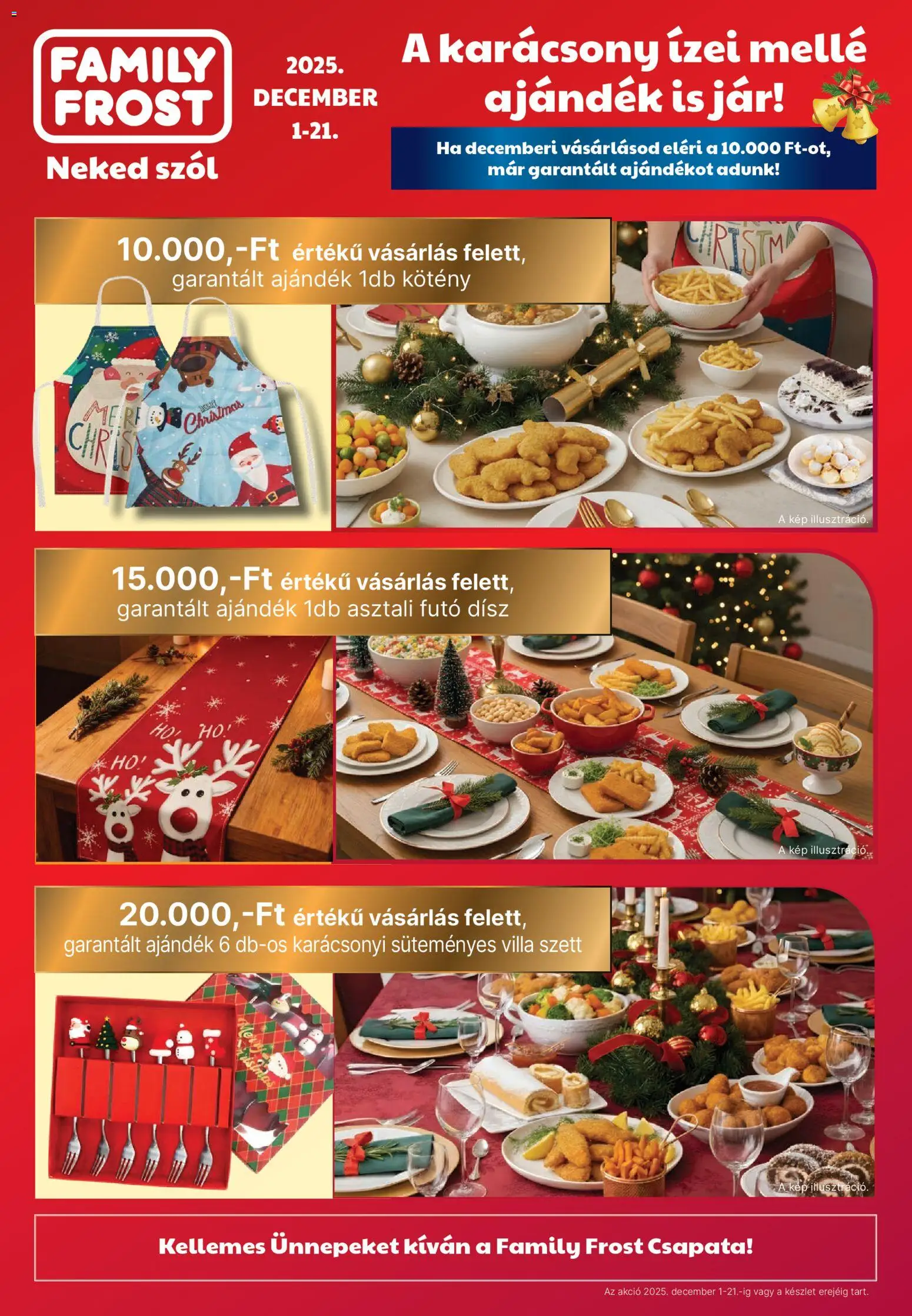 Family Frost Akciós újság - 1oldal - érvényes 2025.12.01.-tól