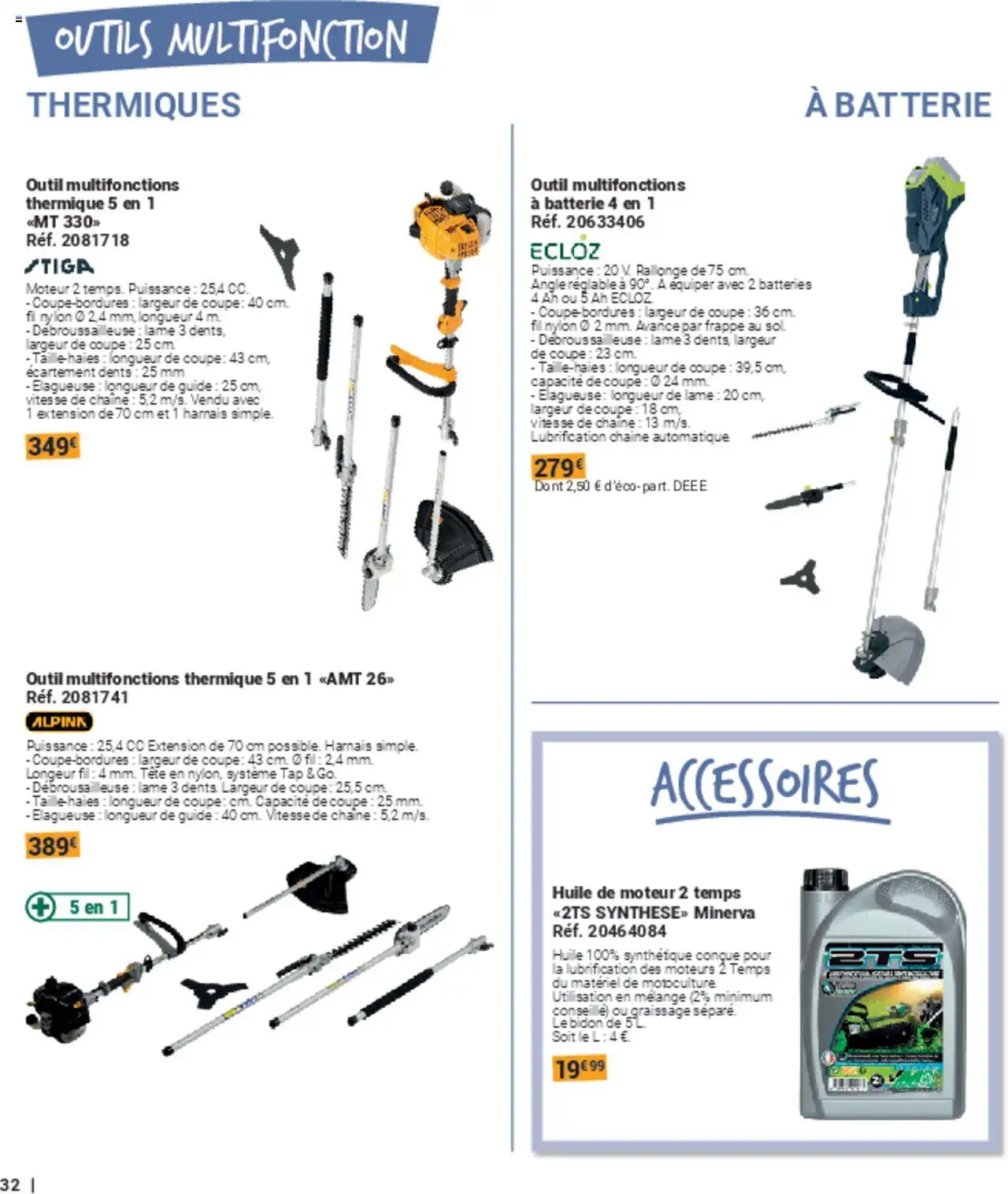 Gamm vert catalogue - page 32 - valable à partir du 05/03/2025