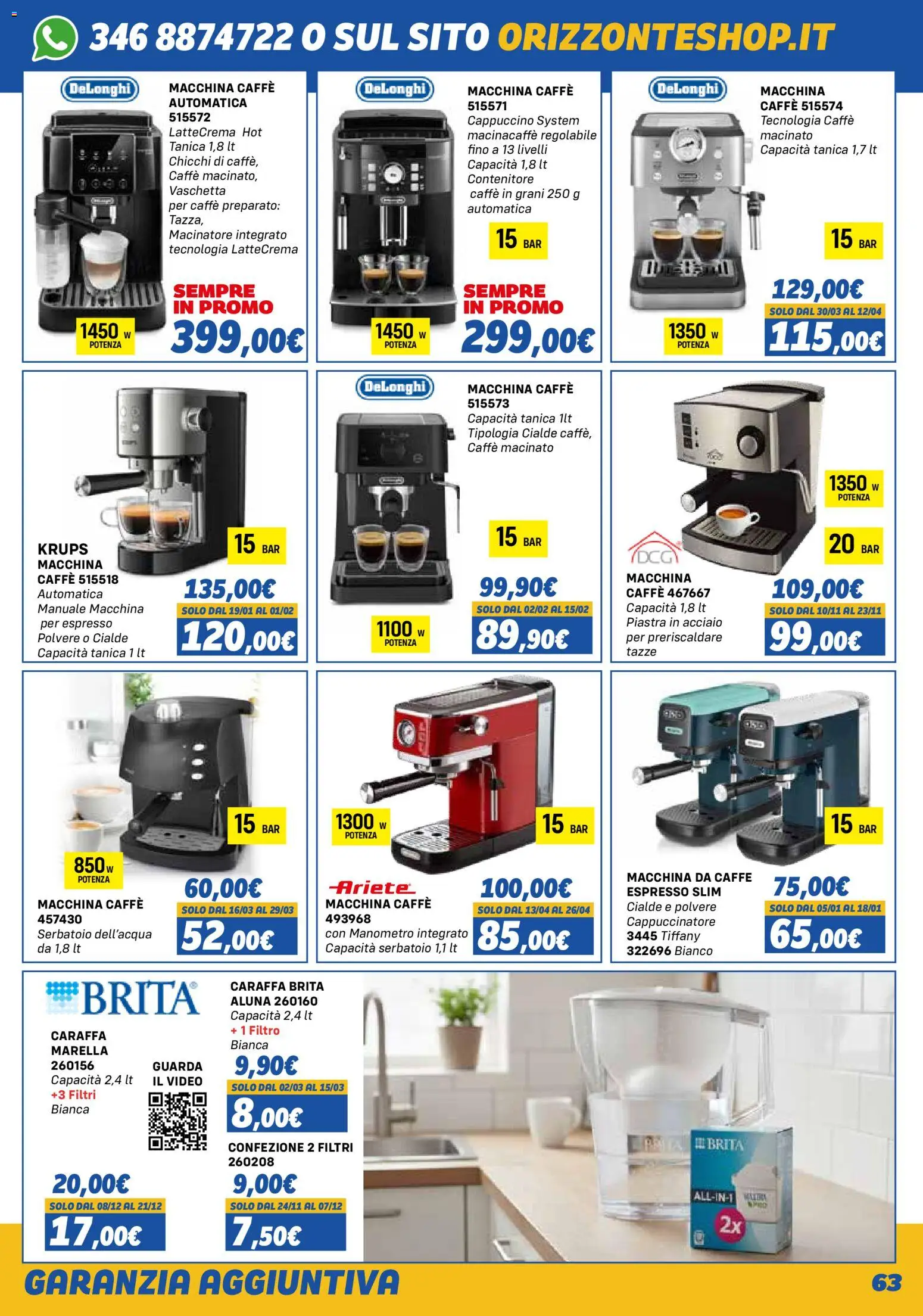 Orizzonte Elettrodomestici catalogo - pagina 63 - valido dal 01/11/2025