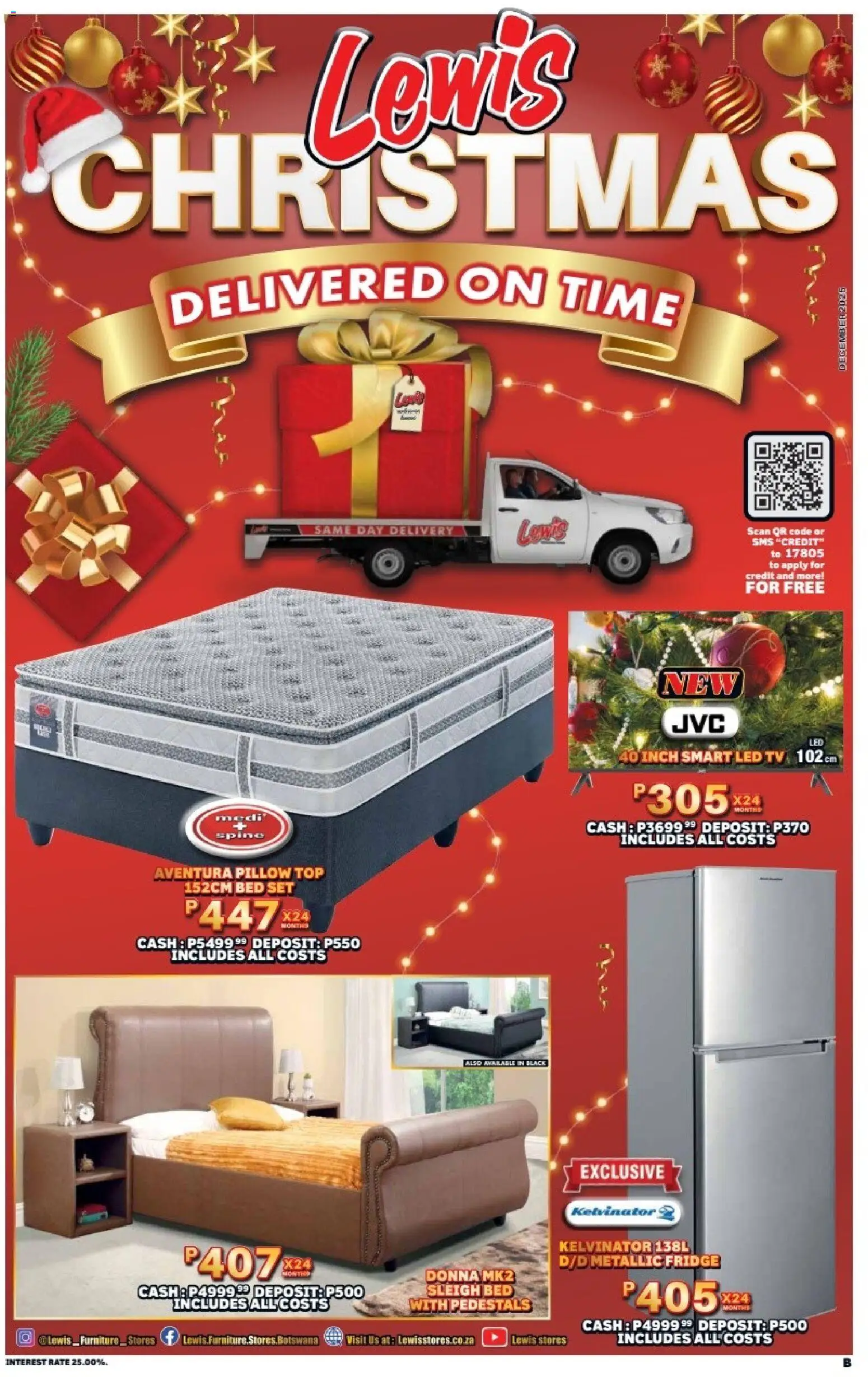 Lewis Stores - Botswana Brochure - page 1- valid from 08/12/2025