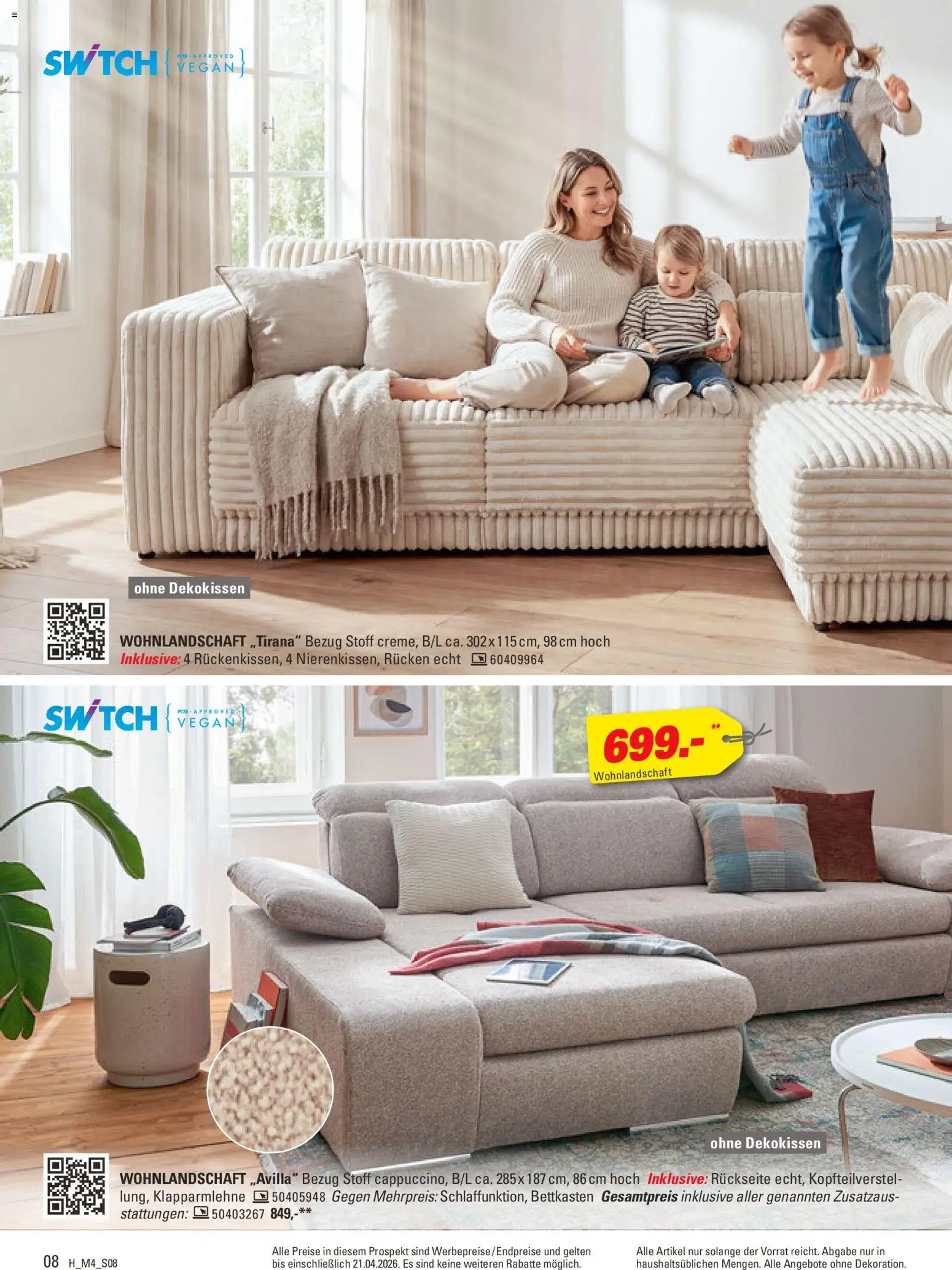 Höffner Prospekt 	 - Seite 8 - gültig ab 01.04.2026