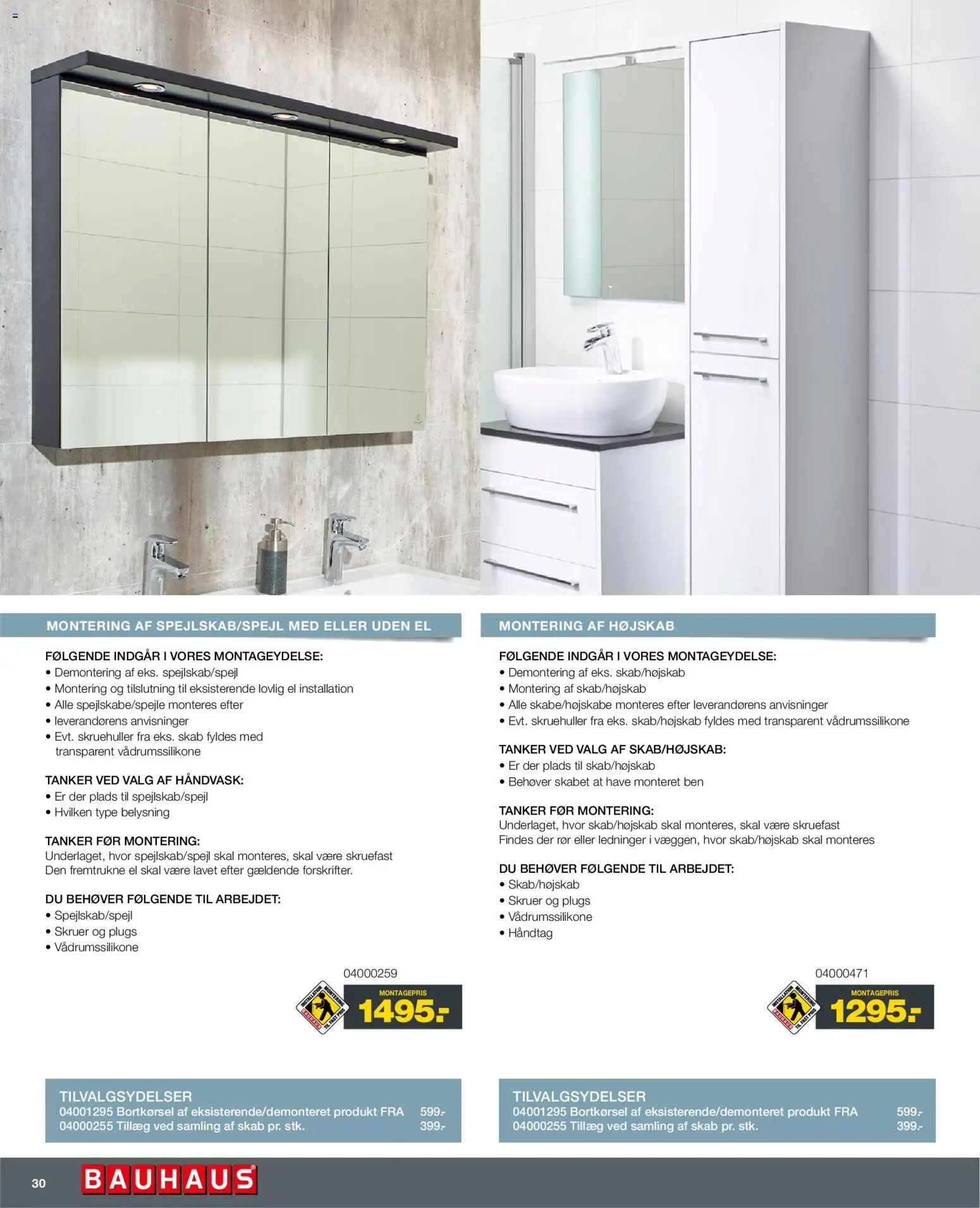 Bauhaus - Montageservice - page 30- valid from 01/01/2026