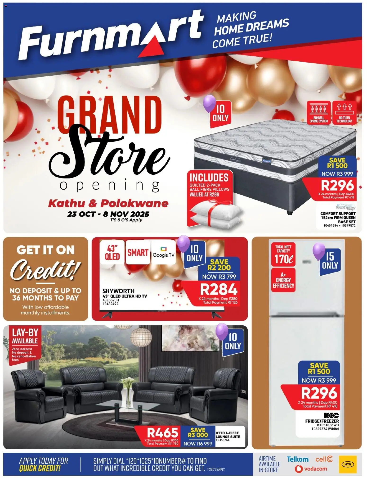 Furnmart - Store Grand Opening - page 1- valid from 23/10/2025