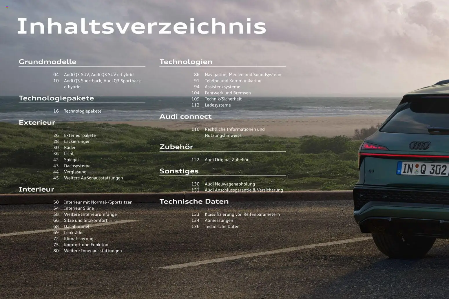 Audi Q3 - Seite 2 - gültig ab 09.01.2025