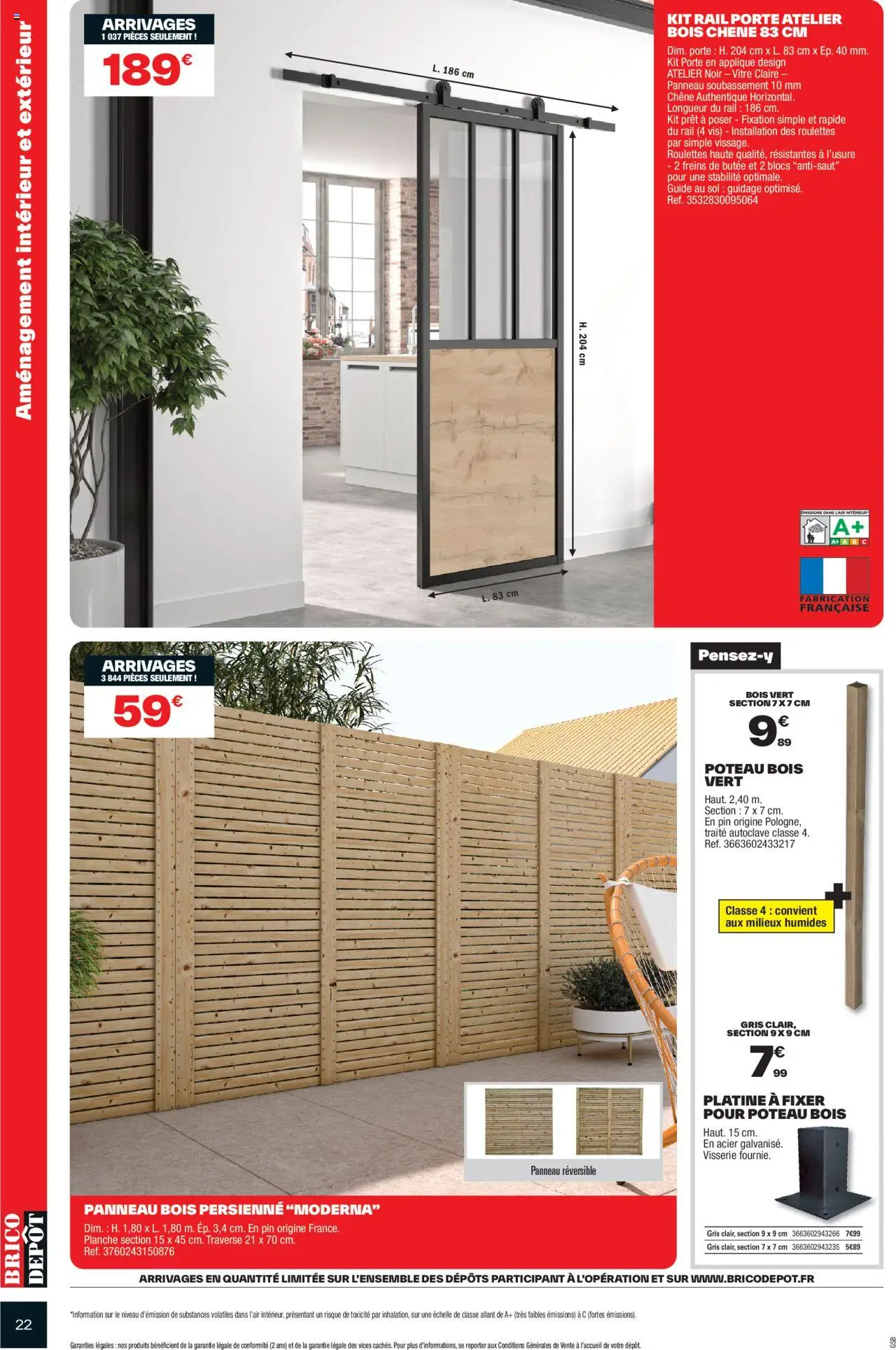 Brico Dépôt catalogue - page 22 - valable à partir du 18/07/2025