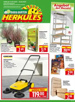 Vorschau HERKULES - Bau & Garten gültig ab 15.09.2025