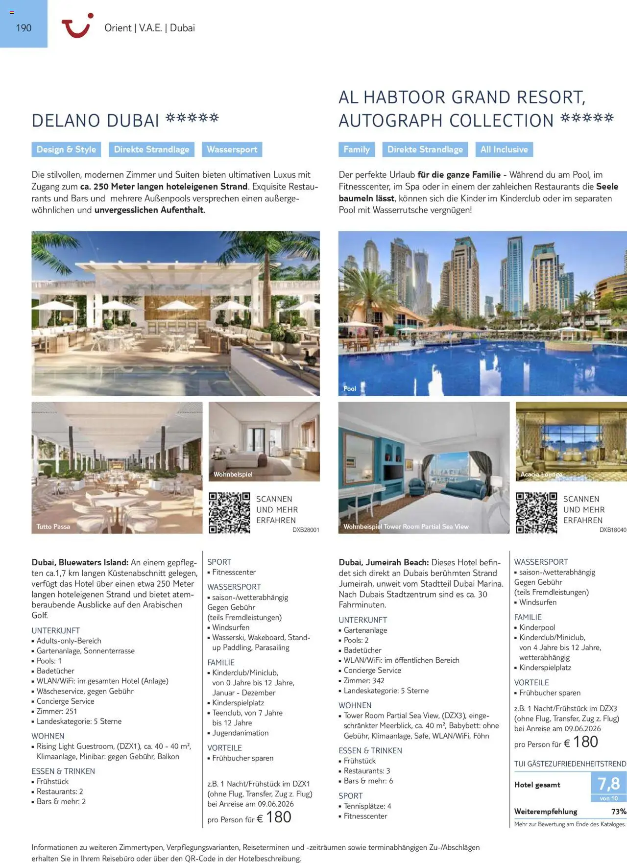 TUI Prospekt  Asien, Afrika, Orient & Indischer Ozean 2025/26 	 - Seite 190 - gültig ab 01.11.2025