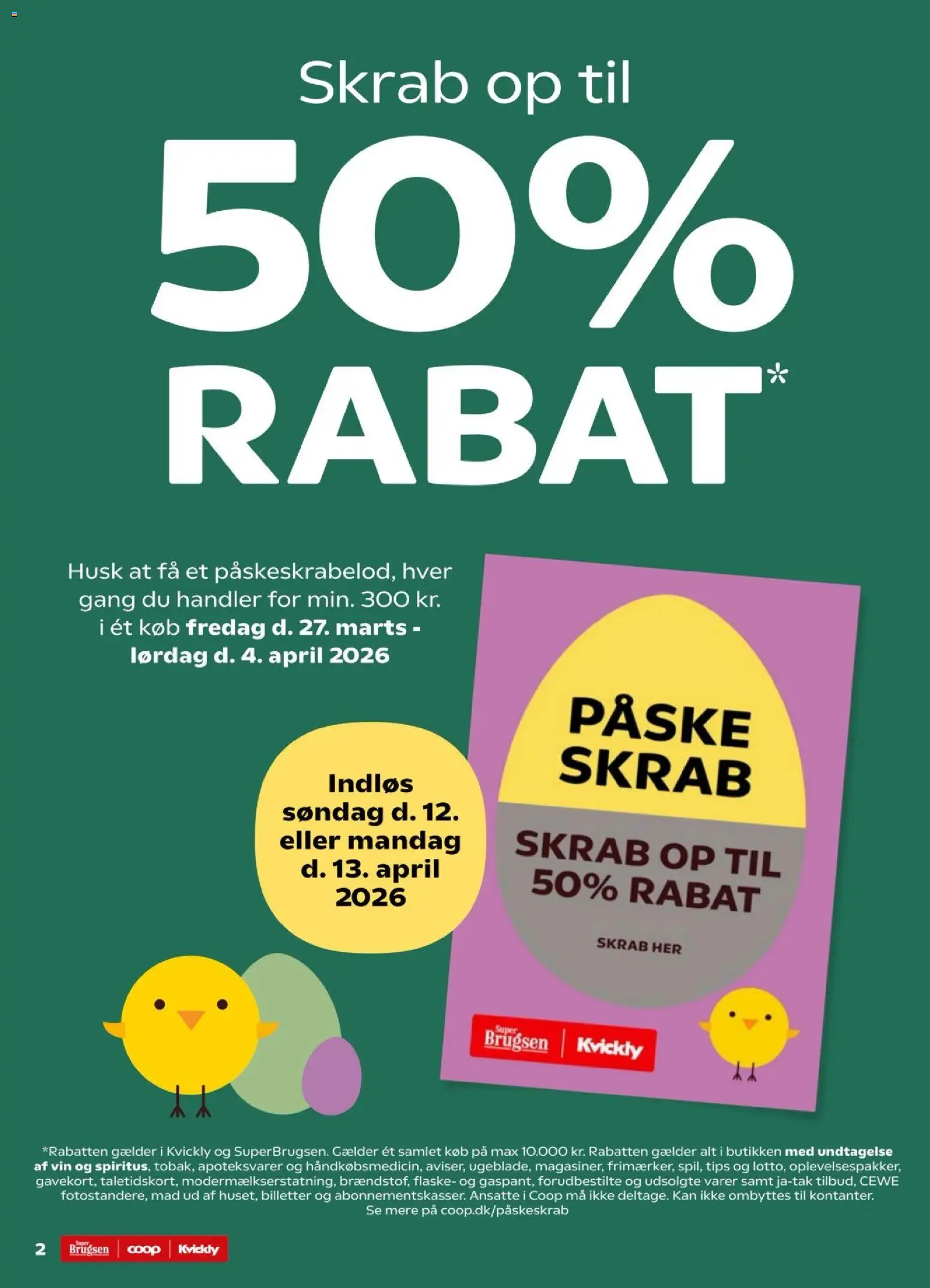 Kvickly - Tilbudsavis uge 13 - page 2- valid from 27/03/2026
