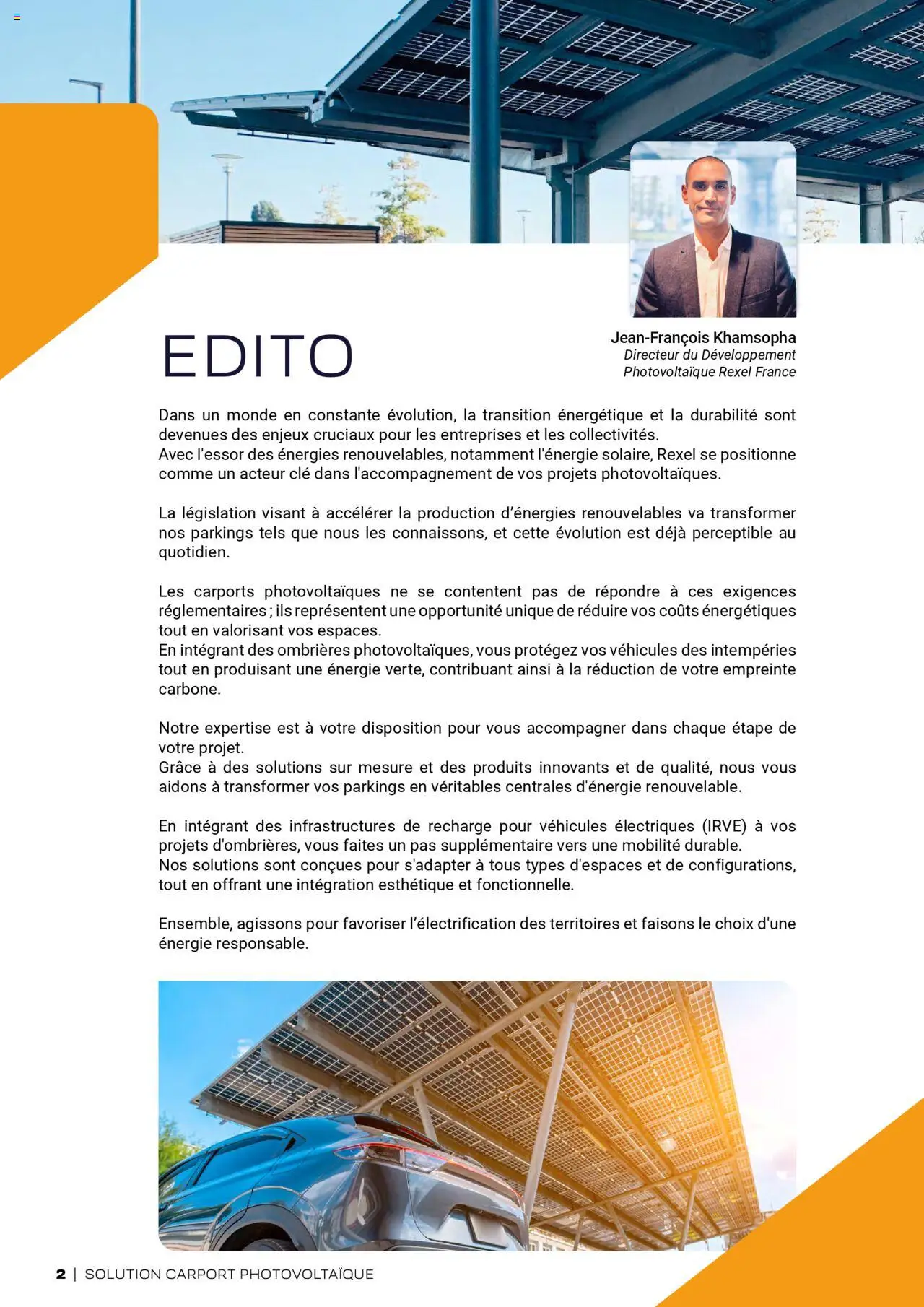 Rexel - Les Essentiels du Carport Photovoltaique - page 2 - valable à partir du 16/07/2025