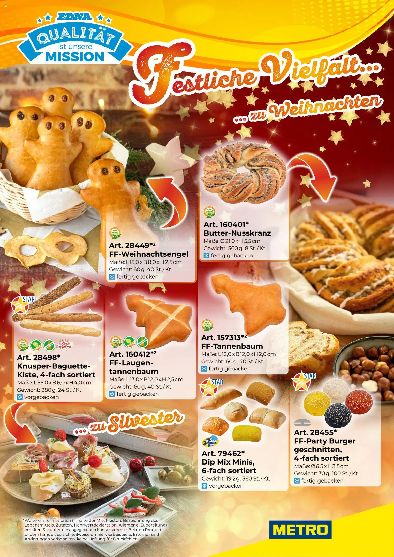 Metro EDNA Weihnachten - Seite 1- gültig ab 01.12.2025