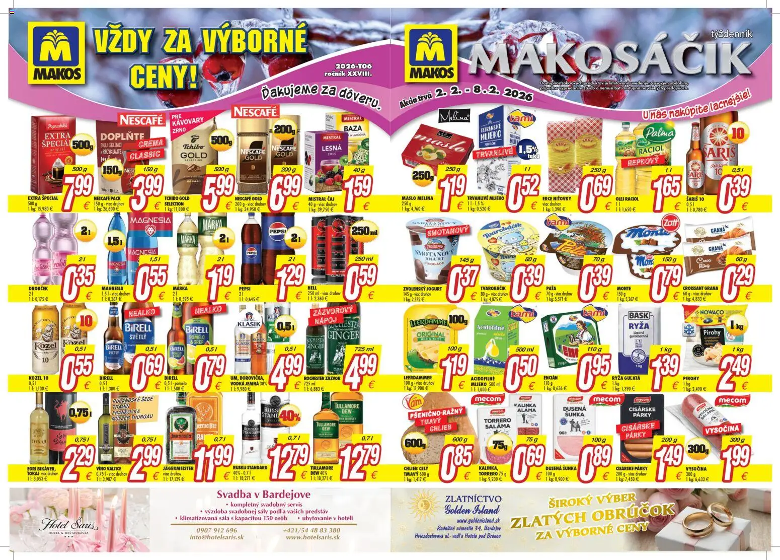 Makos leták - strana 1- platný od 02.02.2026