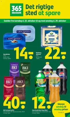 Forhåndsvisning Coop 365 - Tilbudsavis gyldig fra 23/10/2025