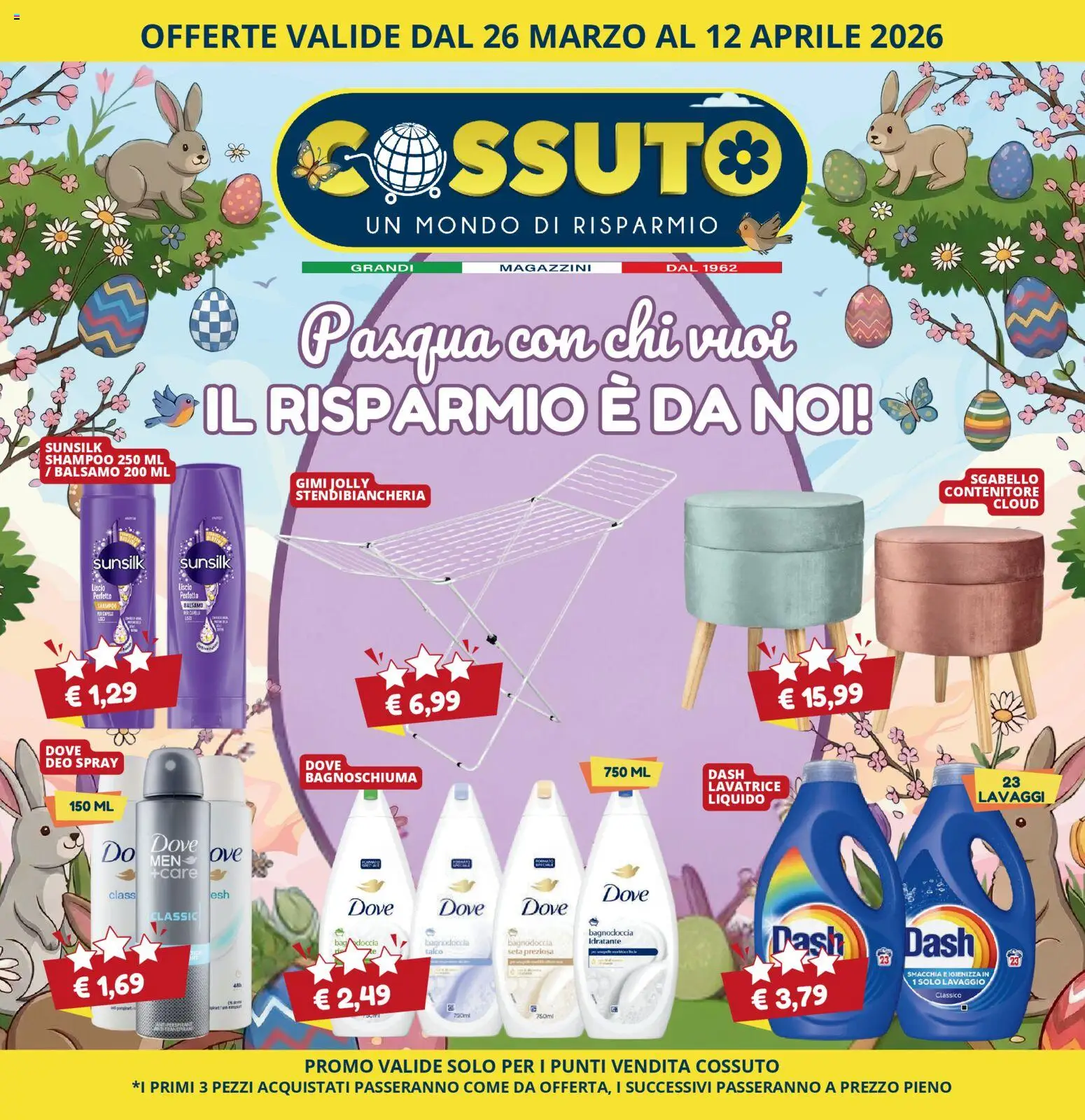 Cossuto volantino - pagina 1 - valido dal 26/03/2026