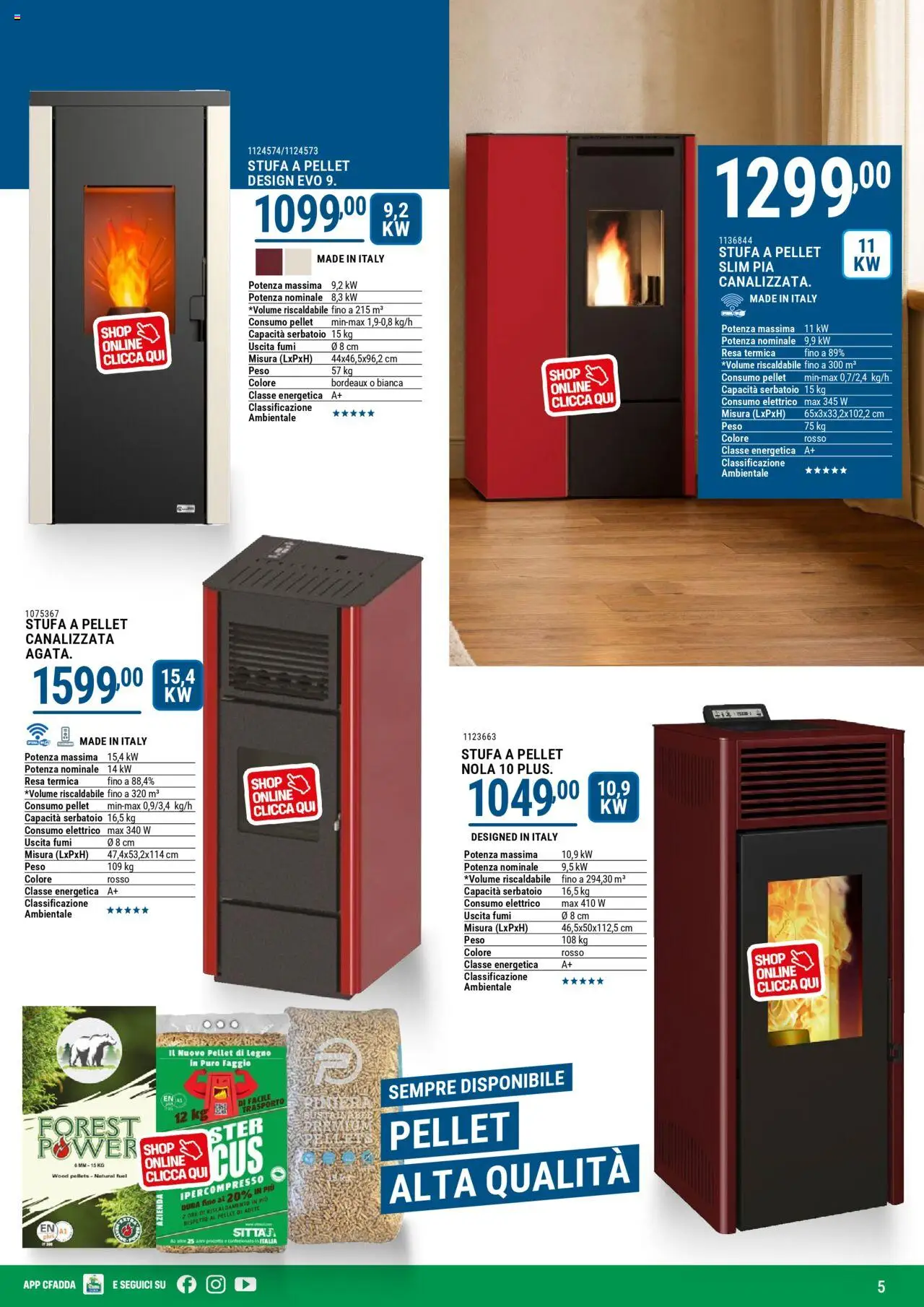 CFadda Riscaldamento catalogo - pagina 5 - valido dal 01/10/2025