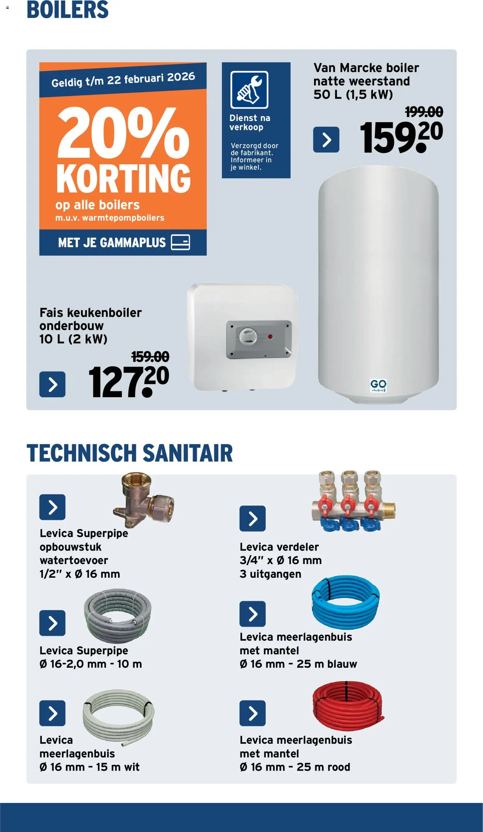 GAMMA - Sanitairspecial - page 57- valid from 07/01/2026