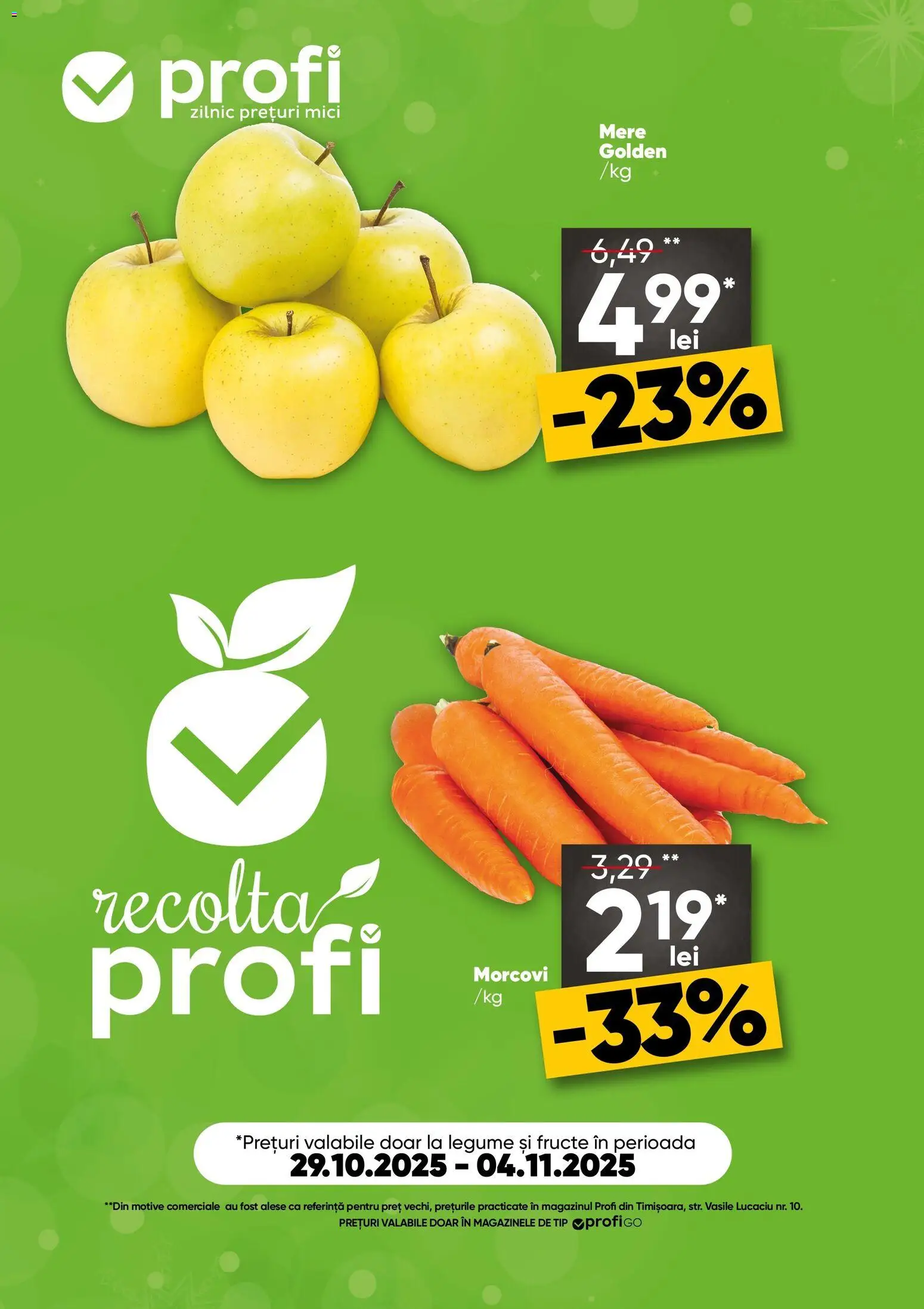 Catalog Profi Fresh Go - pagina 1- valabil de la 29.10.2025