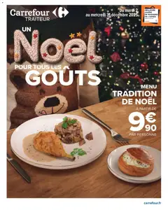 Aperçu Carrefour catalogue Traiteur festif valable à partir du 02/12/2025