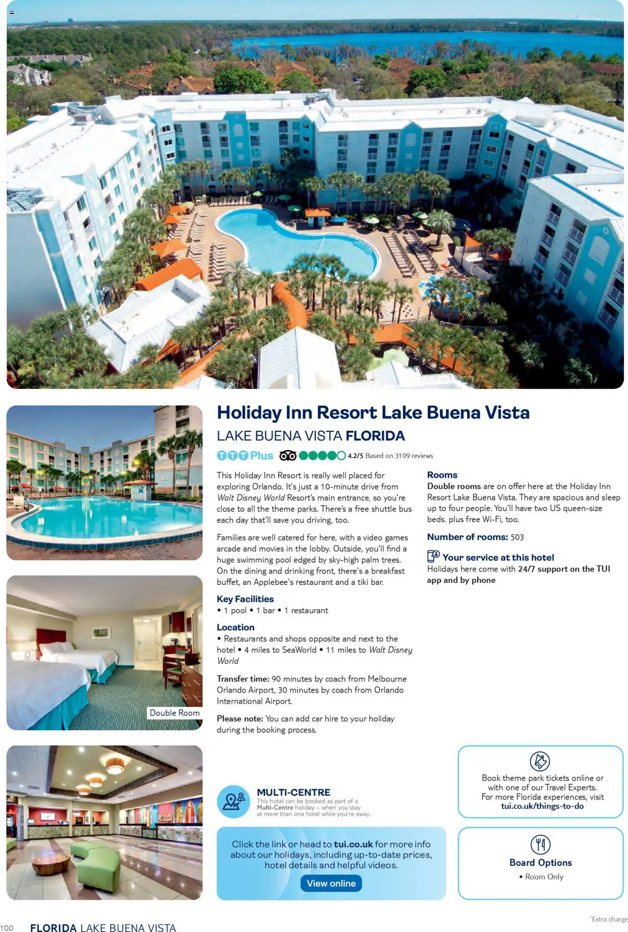 TUI - Florida NOVEMBER 2025 – APRIL 2027 - page 100- valid from 01/11/2025