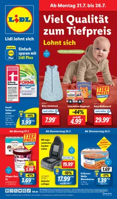 Vorschau Lidl Prospekt 	 gültig ab 21.07.2025