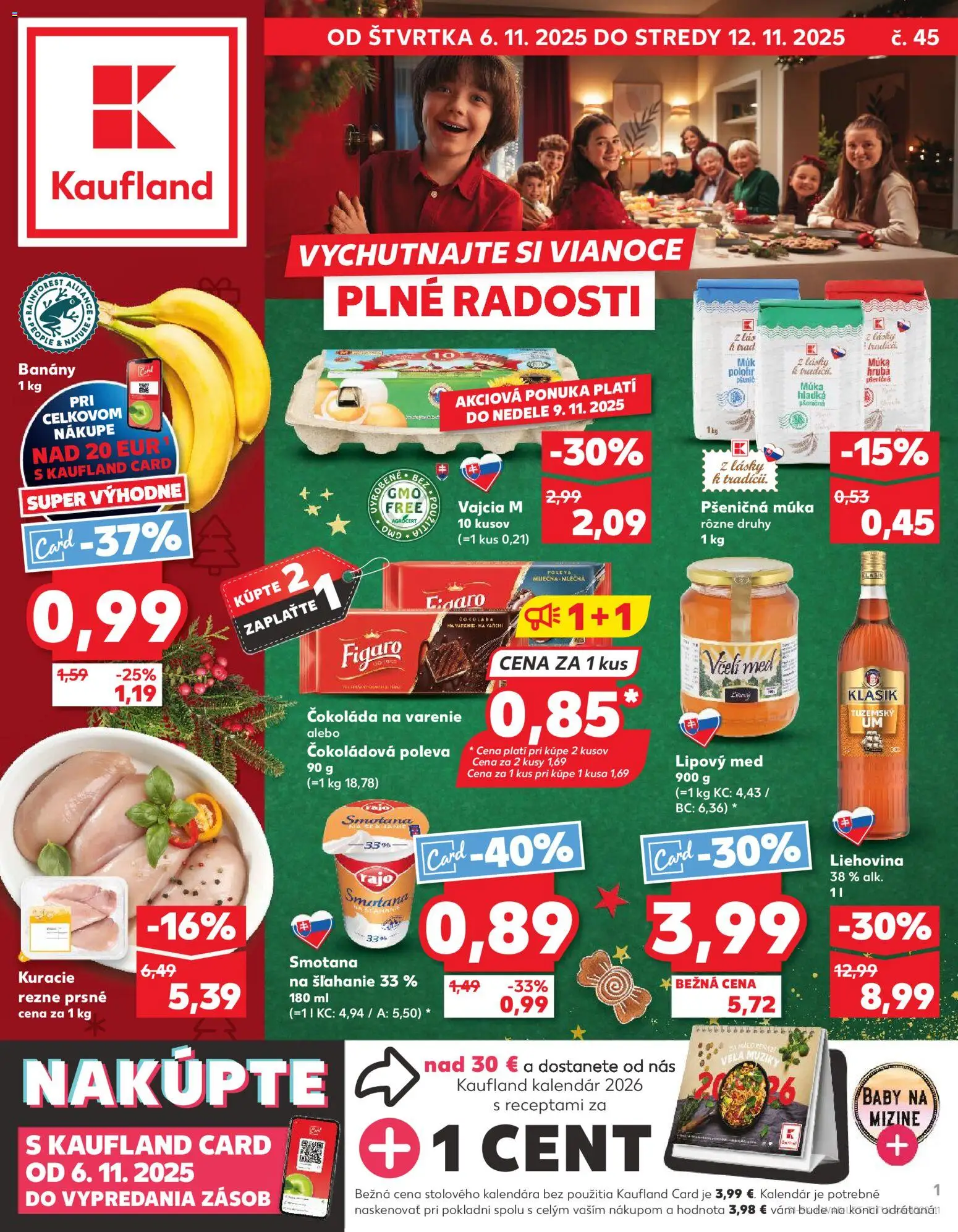 Kaufland SK Black Friday - 1oldal - érvényes 2025.11.06.-tól