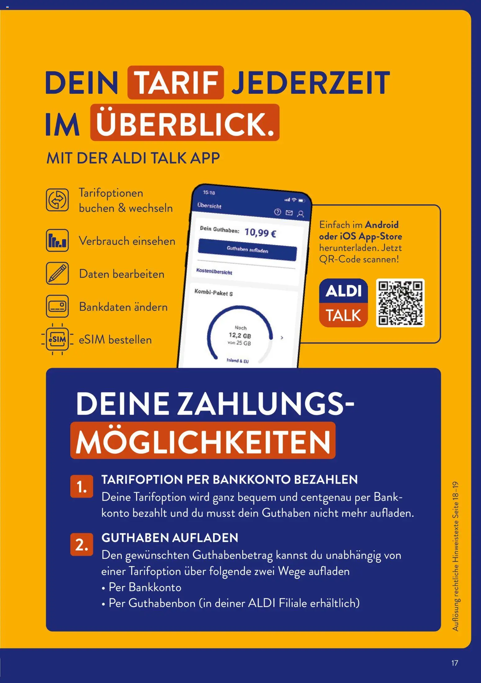 Aldi Talk - Seite 17 - gültig ab 12.11.2025