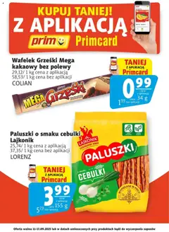 Podgląd Prim Market Promocje - Primcard ważny od 11.09.2025
