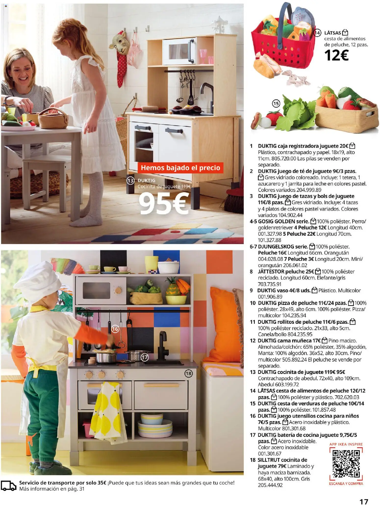 Catálogo IKEA Juguetes - Página de 17 - Válido desde 02/12/2025