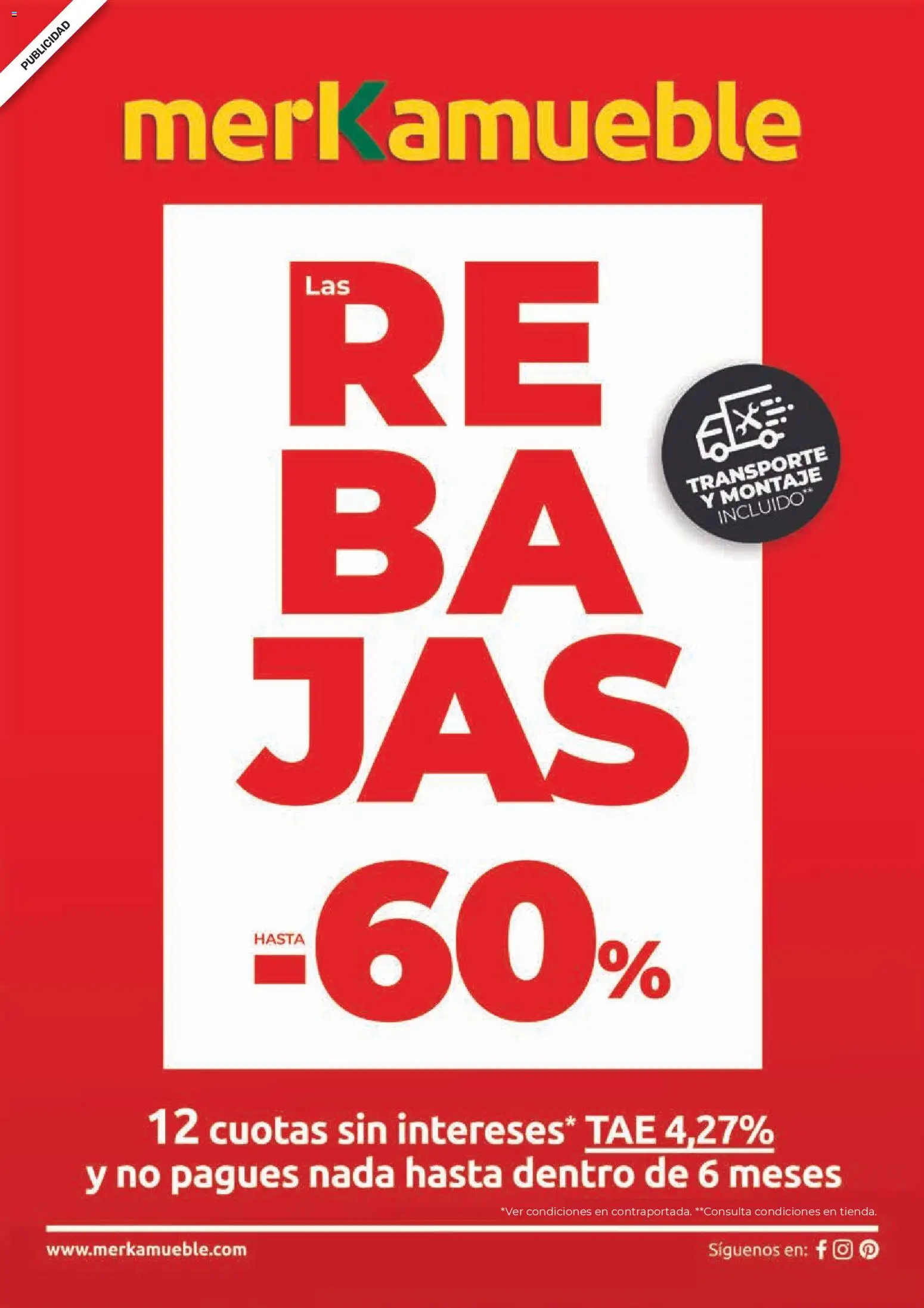 Merkamueble folleto - Página de 1 - Válido desde 21/01/2026