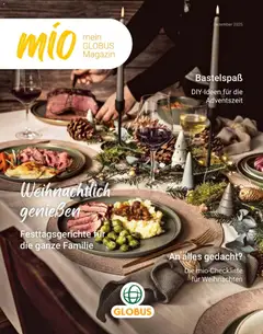 Vorschau Globus Mio Magazin gültig ab 01.12.2025