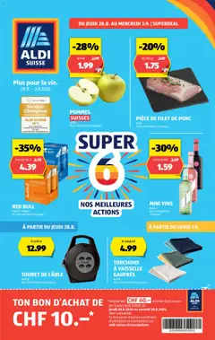 Vorschau Aldi Prospectus gültig ab 28.08.2025