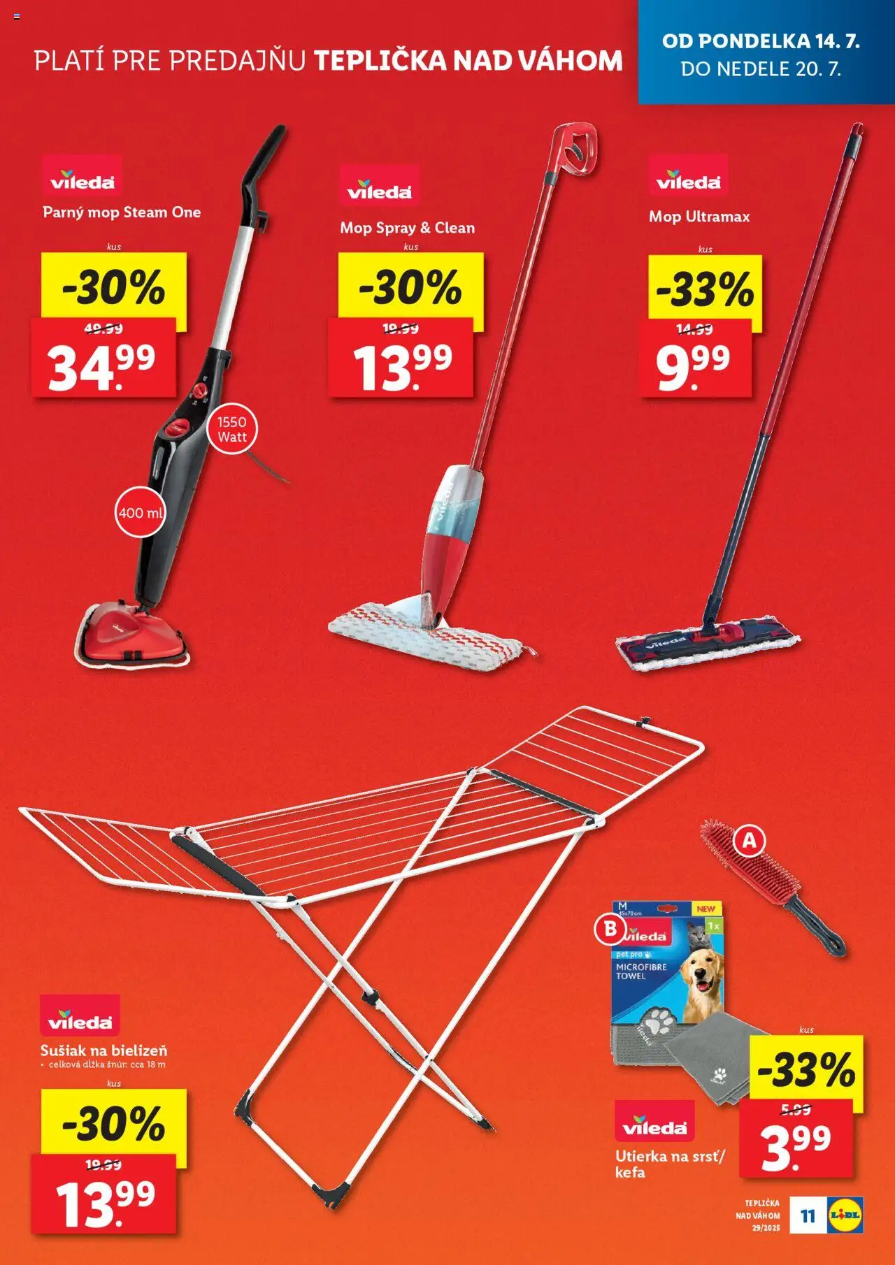 Lidl nová predajňa v Tepličke nad Váhom - strana 11- platný od 14.07.2025