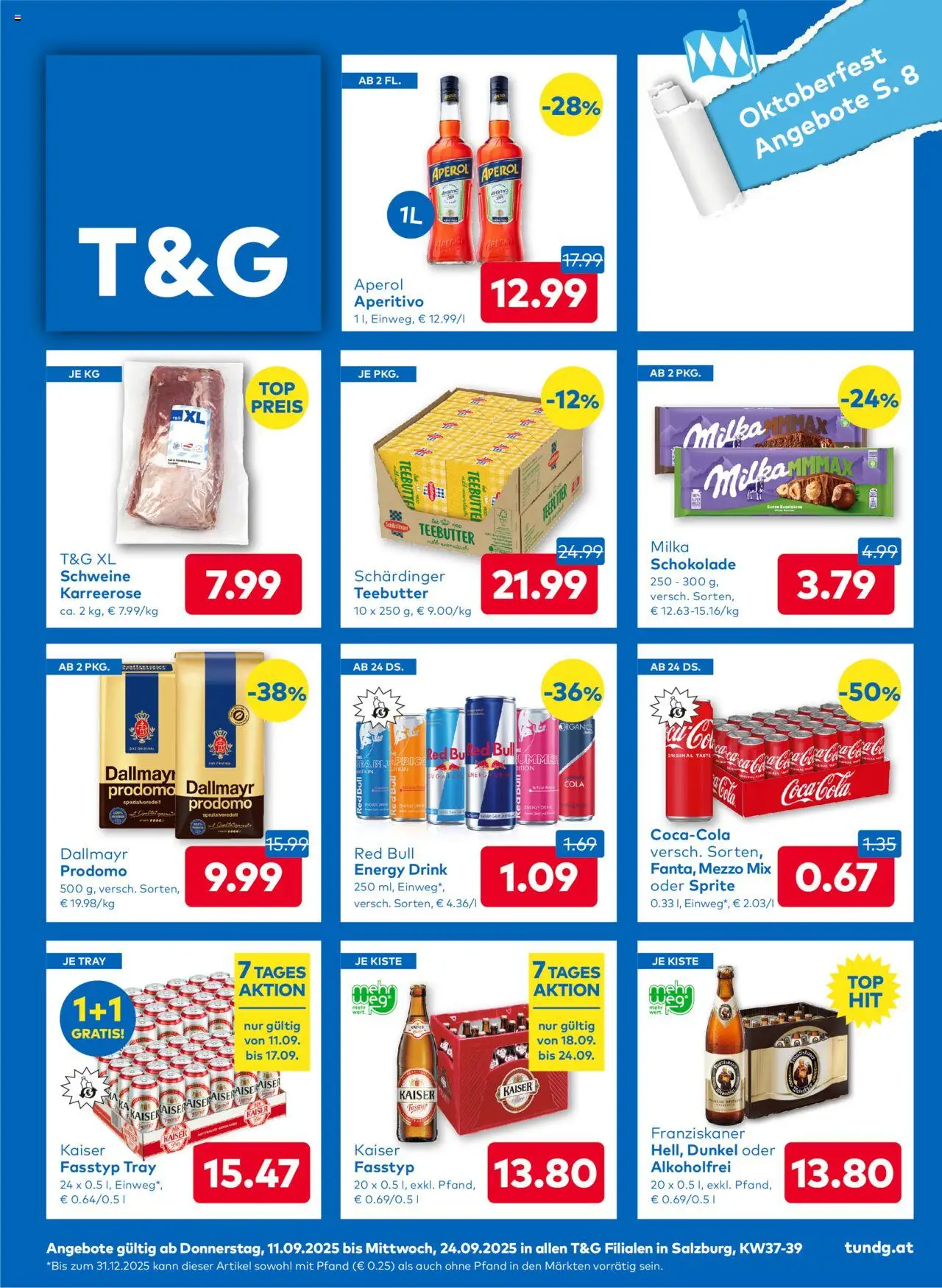 T&G Salzburg - Seite 1- gültig ab 11.09.2025