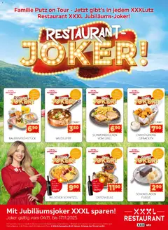Vorschau XXXLutz Restaurant - Joker gültig ab 04.11.2025