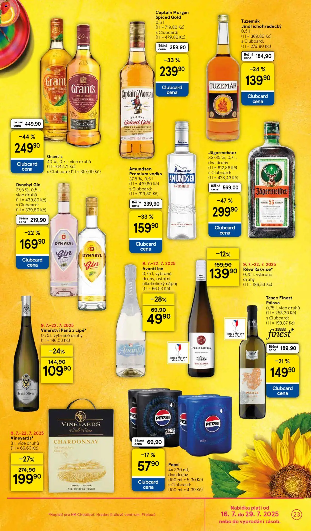 Tesco leták - Hypermarket - strana 23- platný od 16.07.2025