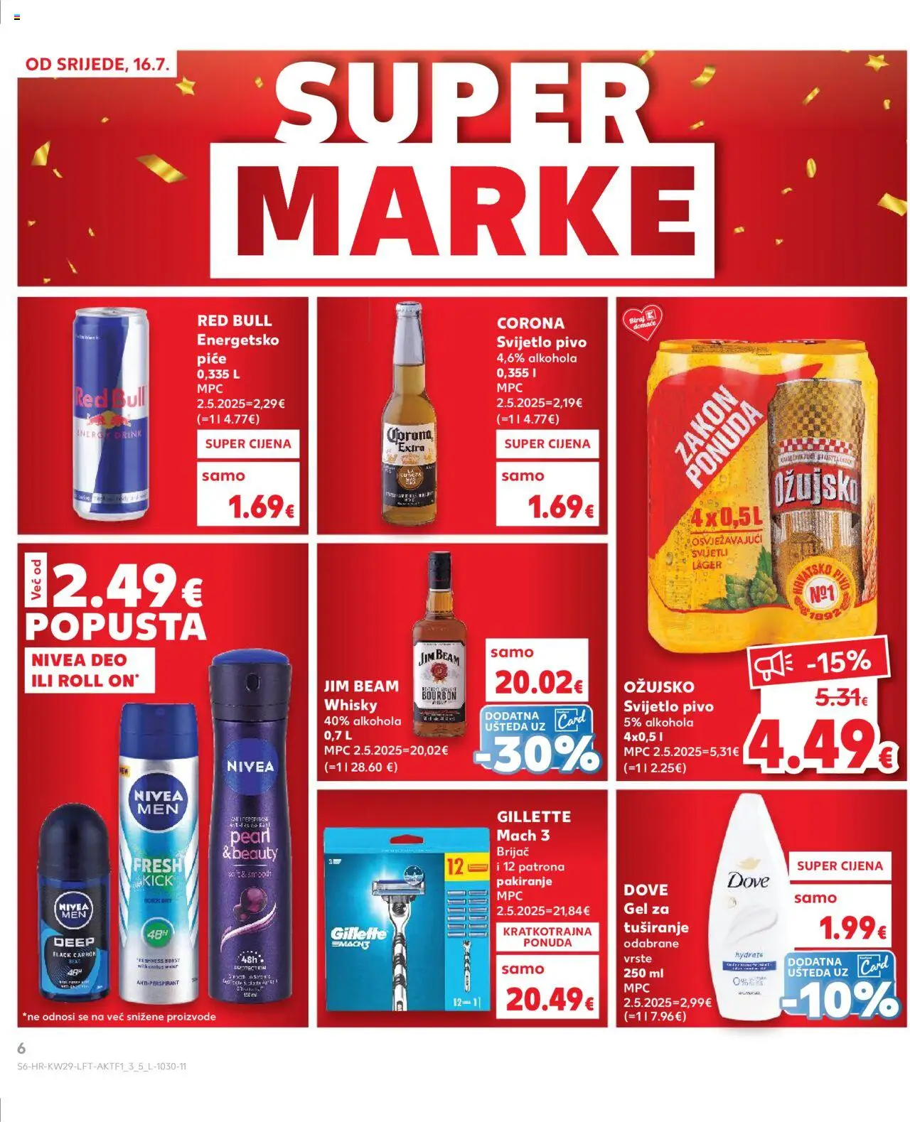 Ponuda Kaufland - stranica 6- važeći od 16.07.2025