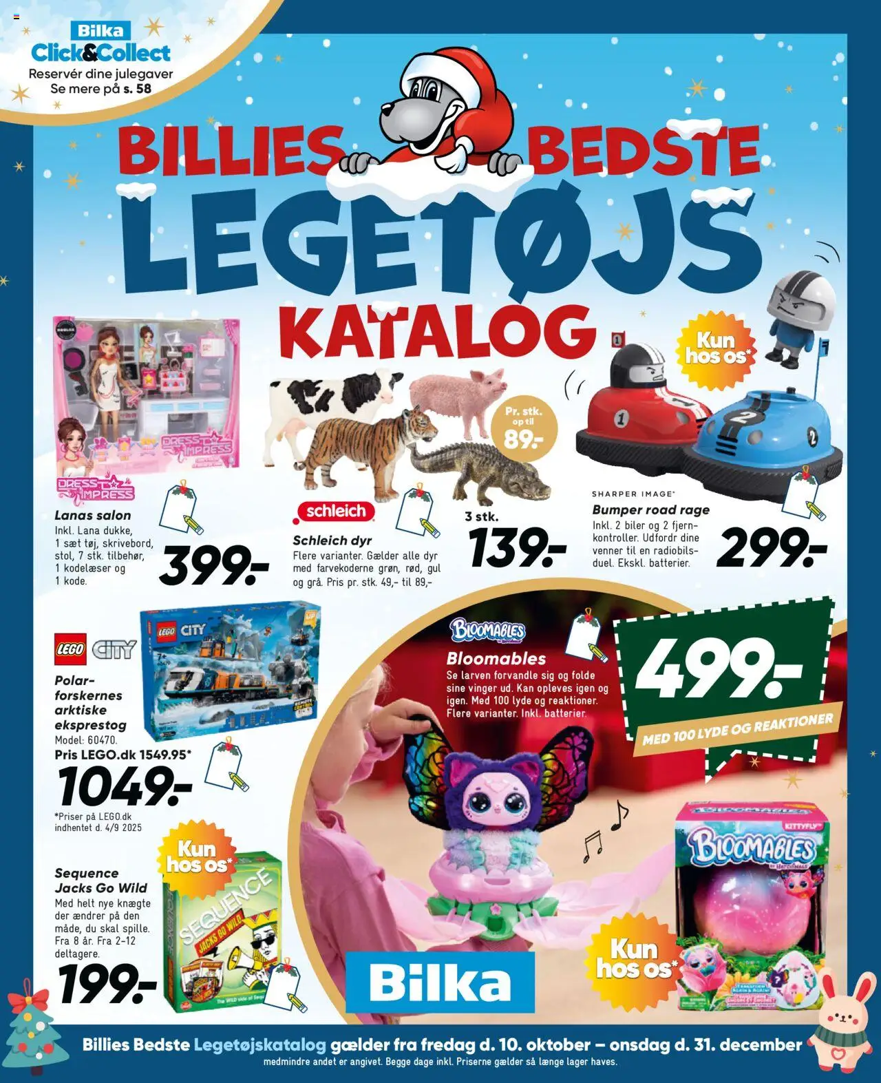 Bilka - Billies Bedste Legetøjskatalog - side 1- gyldig fra 10/10/2025