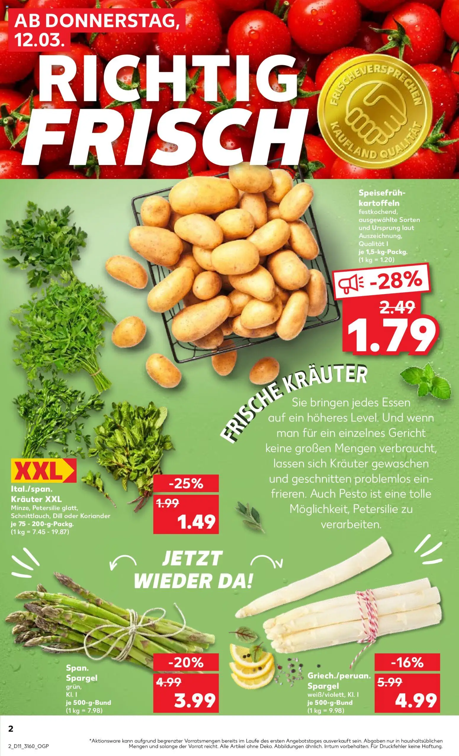 Kaufland Prospekt 	 - Seite 2 - gültig ab 12.03.2026