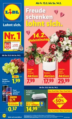 Vorschau Lidl Flugblatt gültig ab 13.02.2026