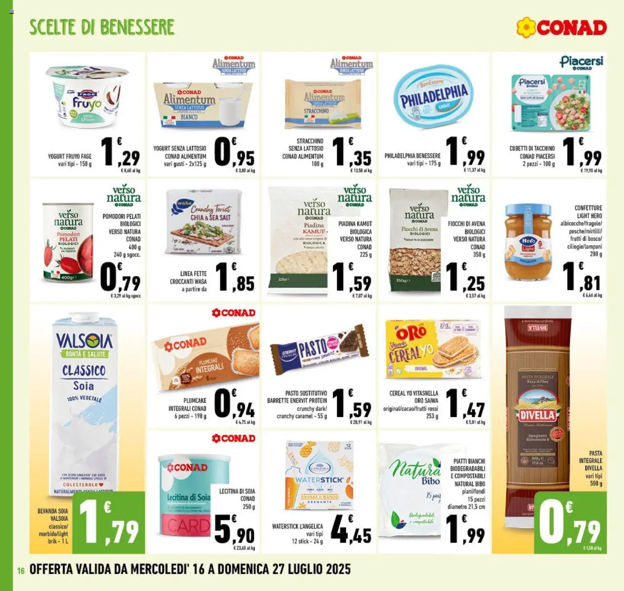 Conad Campania catalogo - pagina 16 - valido dal 16/07/2025