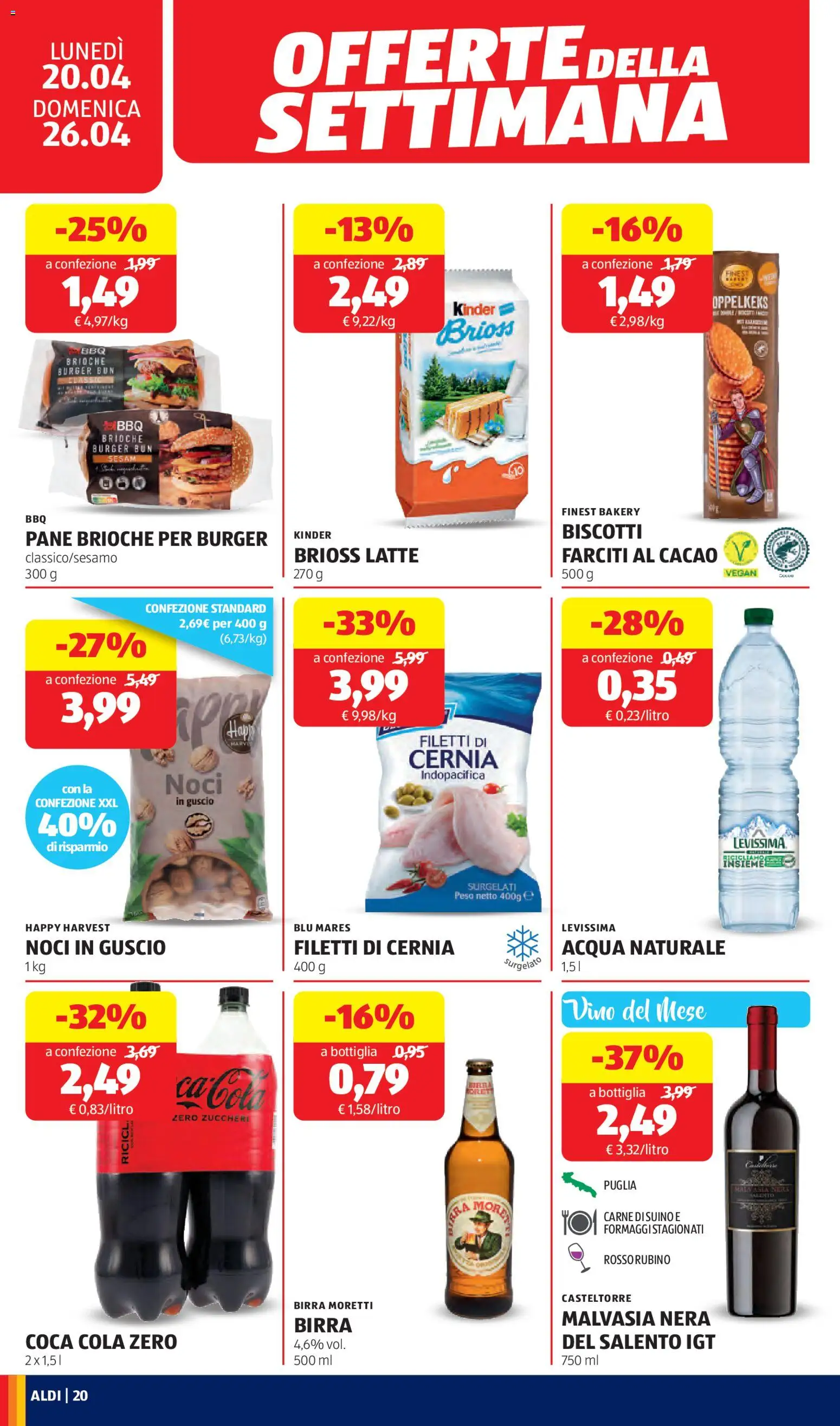Aldi volantino - pagina 20 - valido dal 20/04/2026