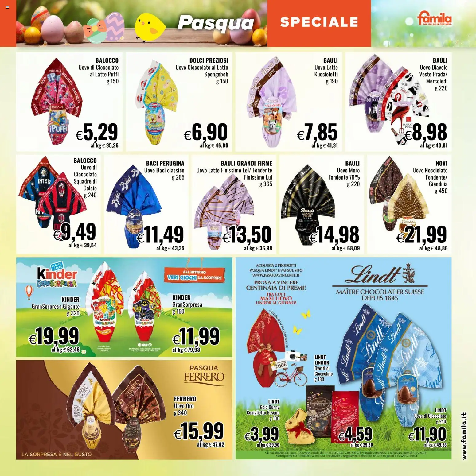 Famila volantino - pagina 3 - valido dal 26/03/2026