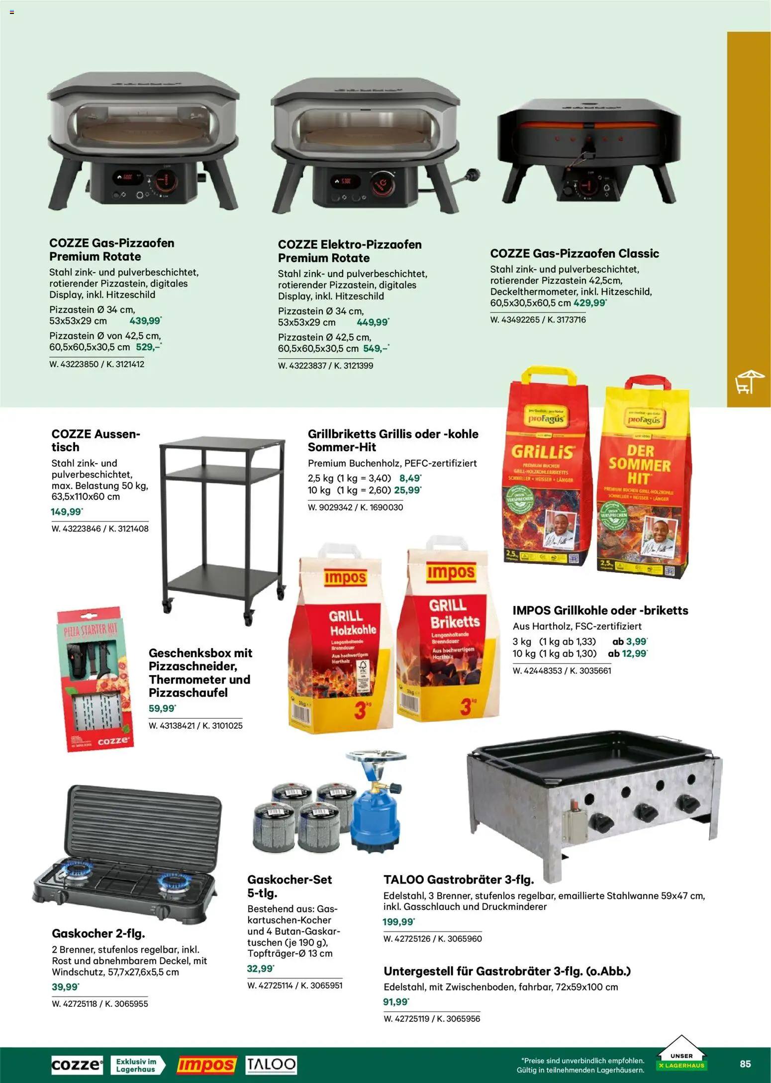 Lagerhaus  Garten und Freizeit Katalog 2026 - page 85- valid from 22.02.2026