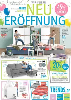 Vorschau Trends Wir feiern Neueröffnung in Witten & Bottrop gültig ab 25.10.2025